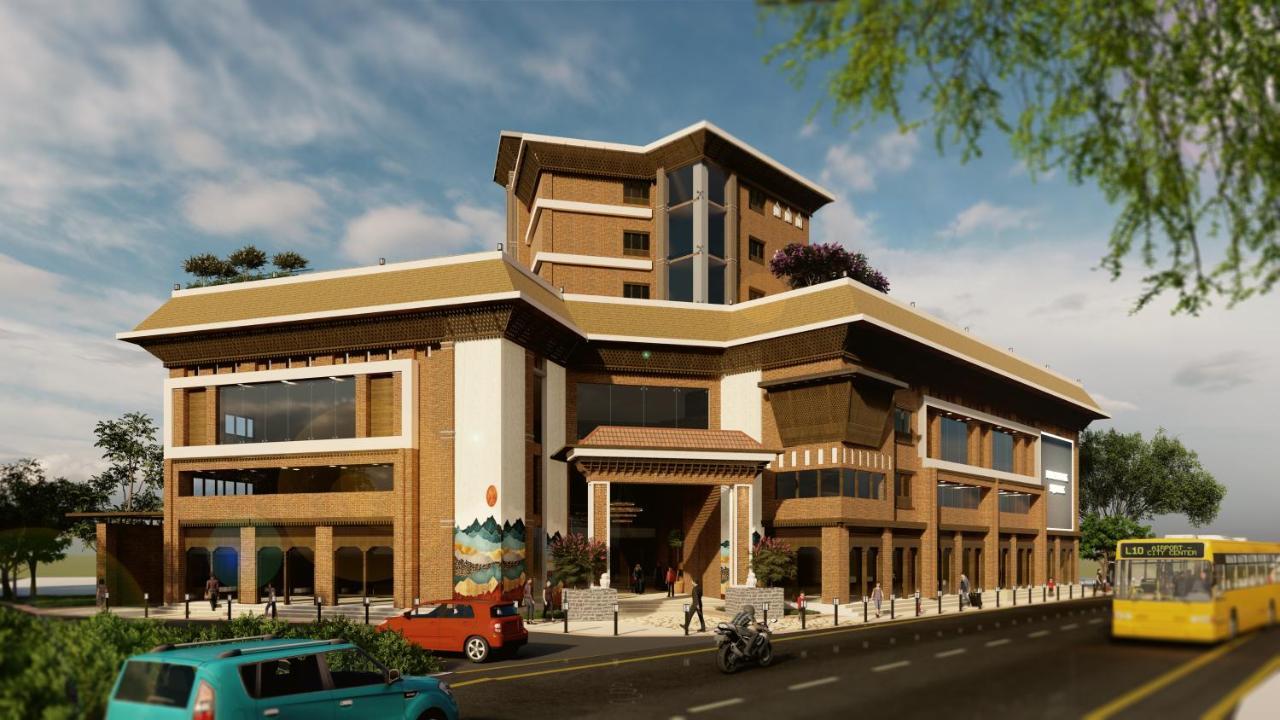 Square Hotel Kathmandu Bagian luar foto
