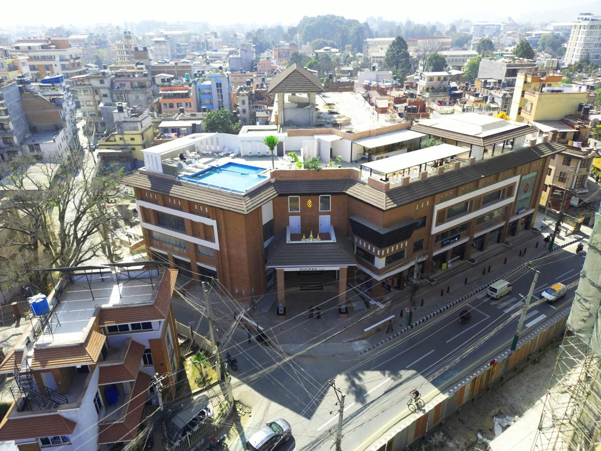 Square Hotel Kathmandu Bagian luar foto